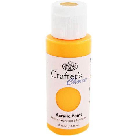 Farba akrylowa R&L Crafter's Choice 59ml, Pomarańczowa/Fluorescent Golden